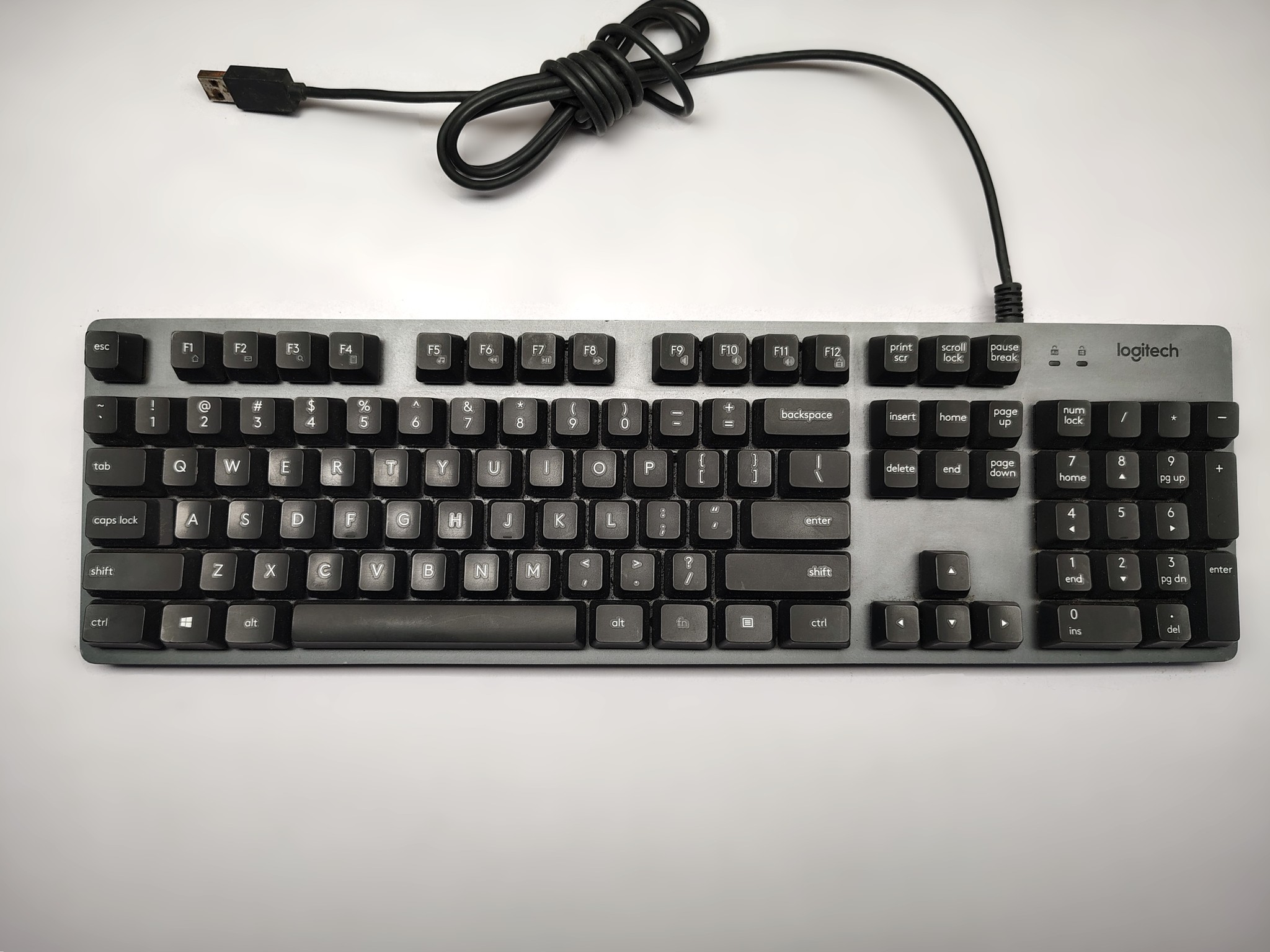Logitech K840 Mechanical Keyboard with Romer G mechanical Switches