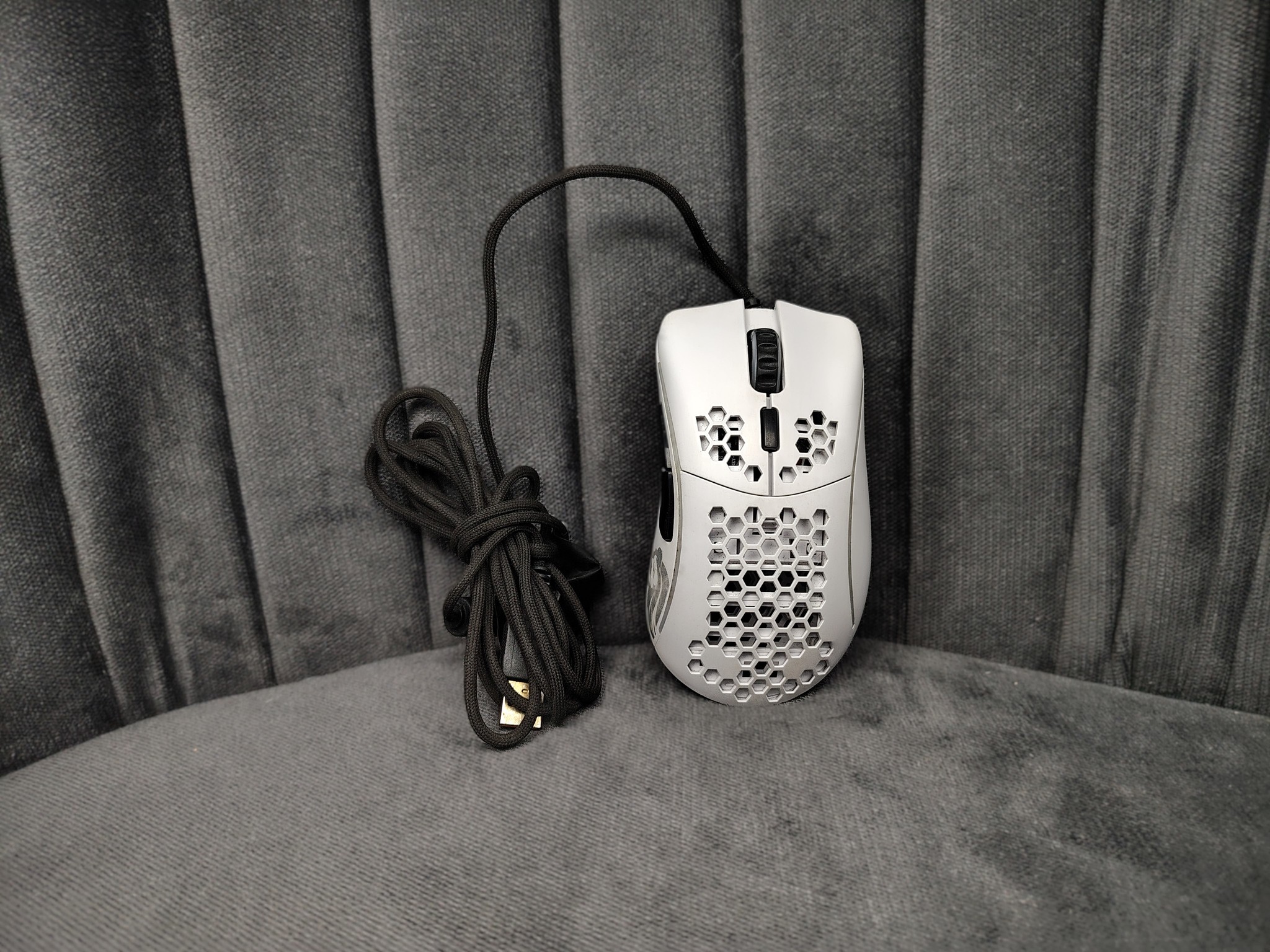 Glorious Model D-(Minus) Gaming Mouse, Matte White