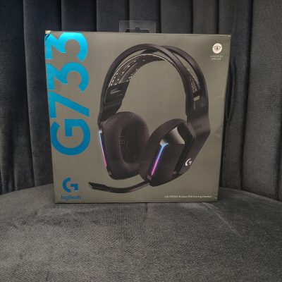 Logitech G733 Lightspeed Wireless Gaming Headset (Black)