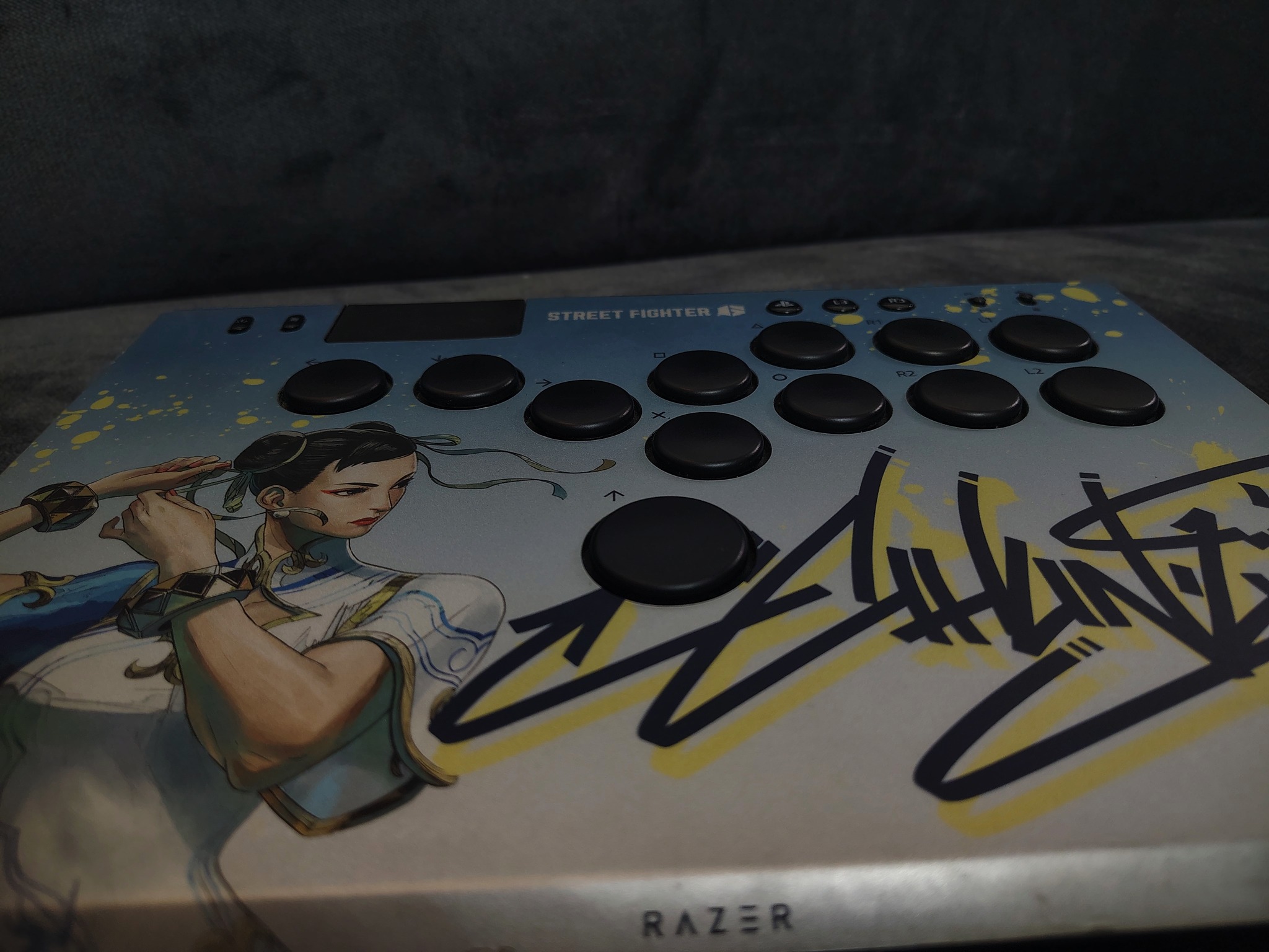 Razer Kitsune All-Button Arcade Controller For PlayStation 5 & PC (Chun-Li Edition) - Image 6
