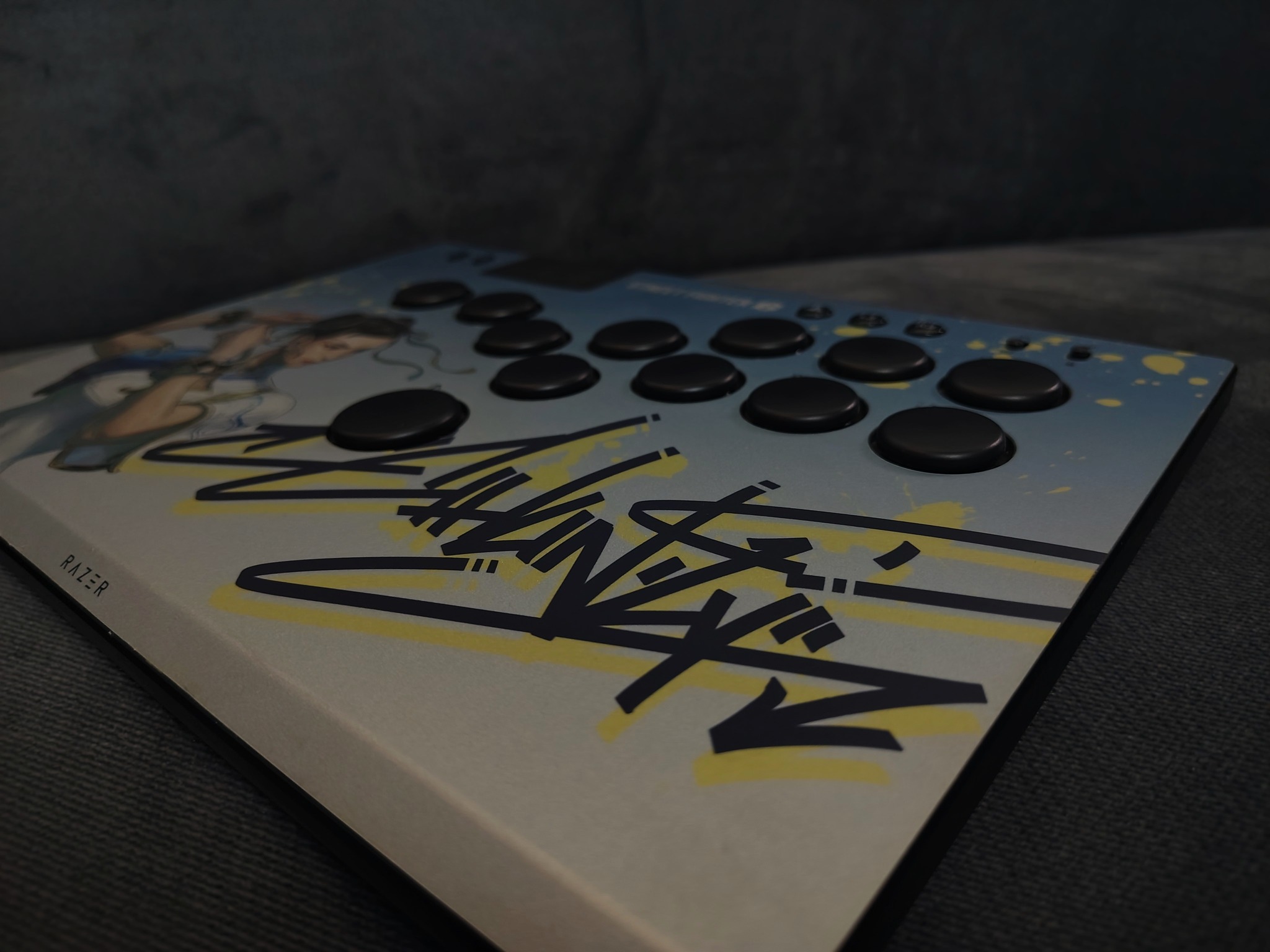 Razer Kitsune All-Button Arcade Controller For PlayStation 5 & PC (Chun-Li Edition) - Image 3