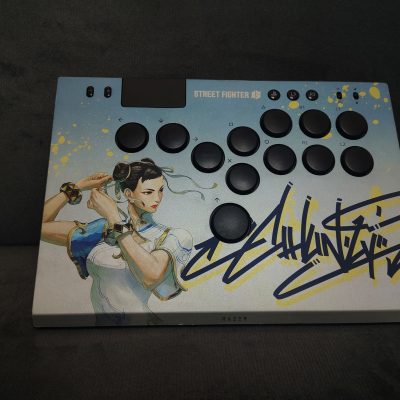 Razer Kitsune All-Button Arcade Controller For PlayStation 5 & PC (Chun-Li Edition)