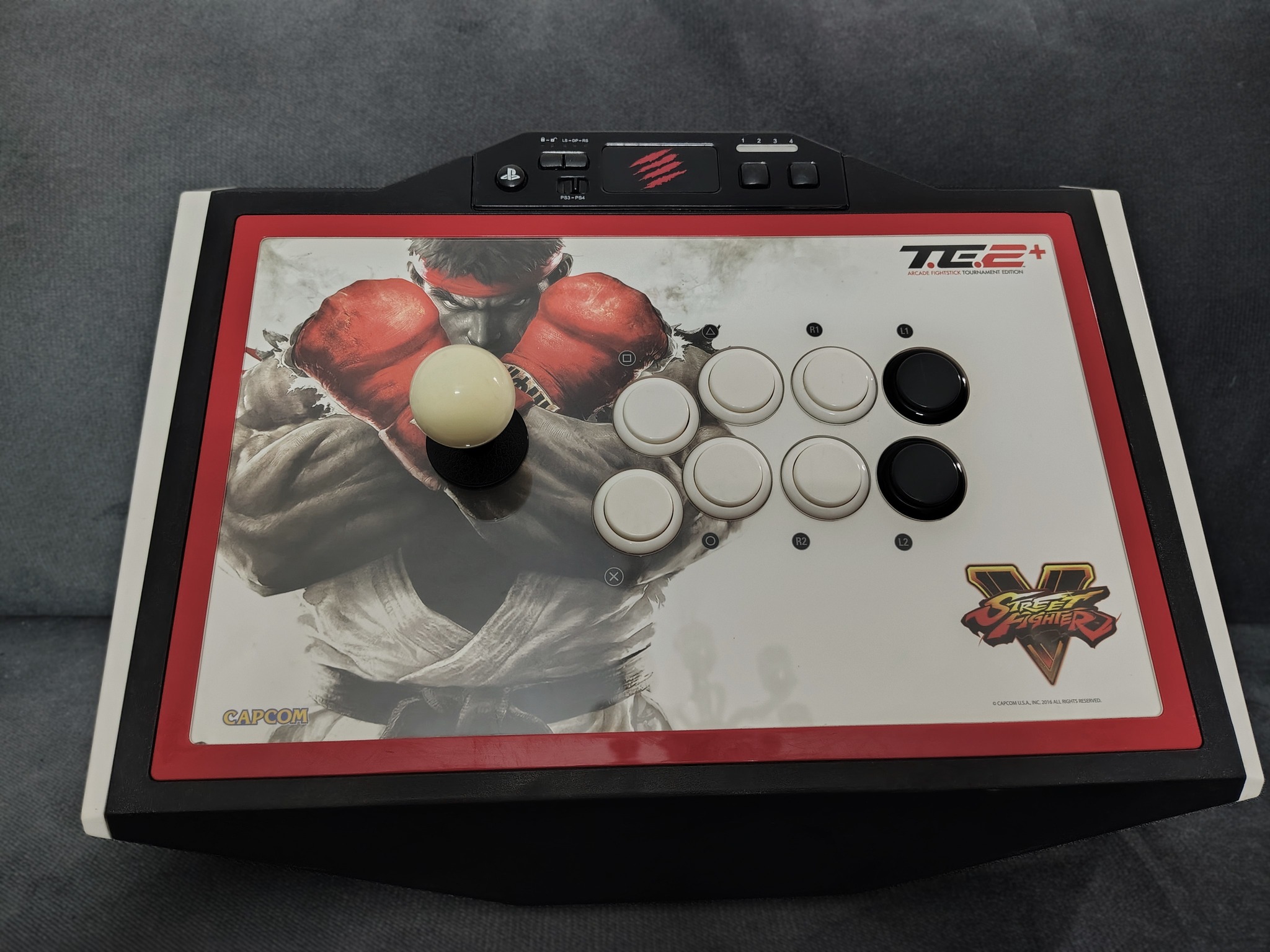 Madcatz FightStick TE 2+ Street Fighter ARCADE STICK FOR PS5/PS4/PC