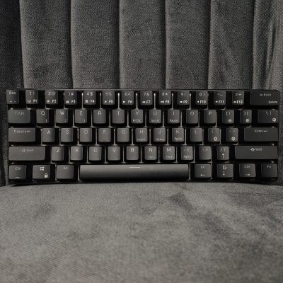 ROYAL KLUDGE RK61 Wireless 60% Mechanical Keyboard (Black)