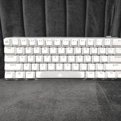 CORSAIR K70 PRO MINI WIRELESS RGB 60% Mechanical Gaming Keyboard (White)