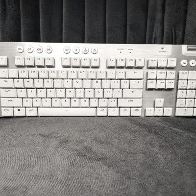Logitech G915 X Lightspeed Wireless Mechanical Gaming Keyboard (White)