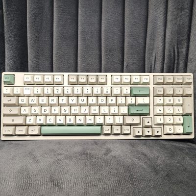 Akko 3098B Hot-swappable Mechanical Keyboard (White)