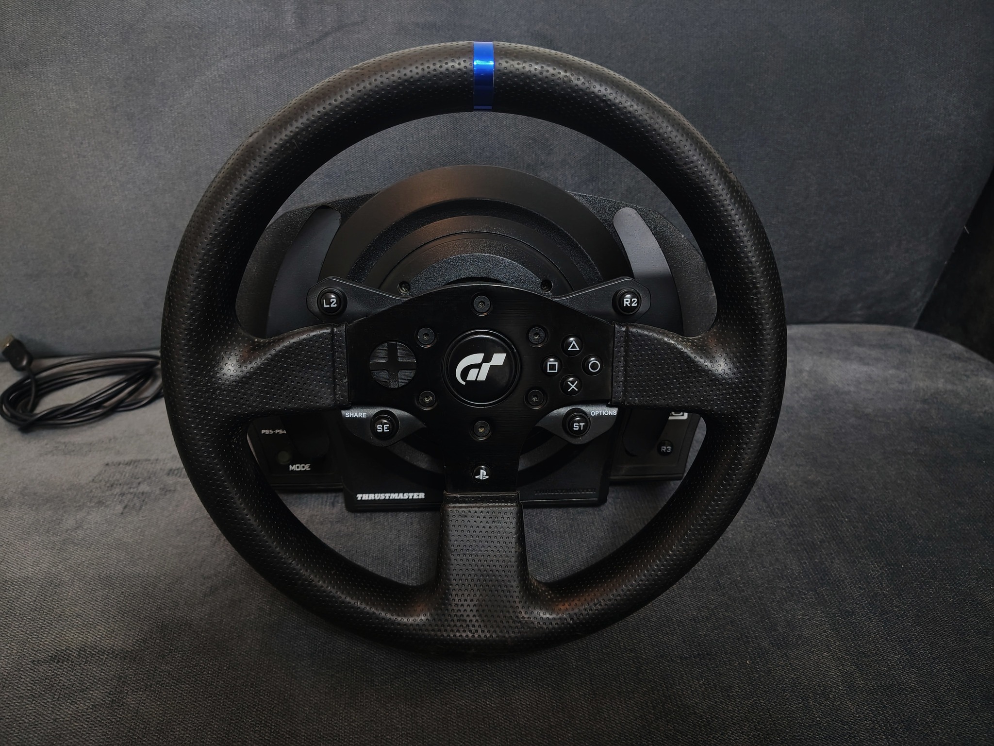 Thrustmaster T300RS Racing Wheel with Pedals and Thrustmaster TH8A Shifter - Image 2