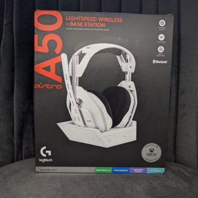 Logitech G Astro A50 Gen 5 Multi-Platform Wireless Gaming Headset (White)