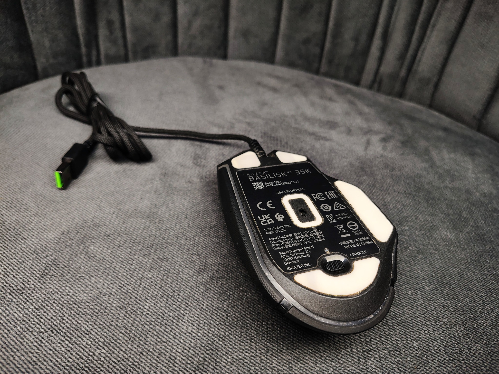 Razer Basilisk V3 35K Wired Ergonomic Gaming Mouse - Image 6