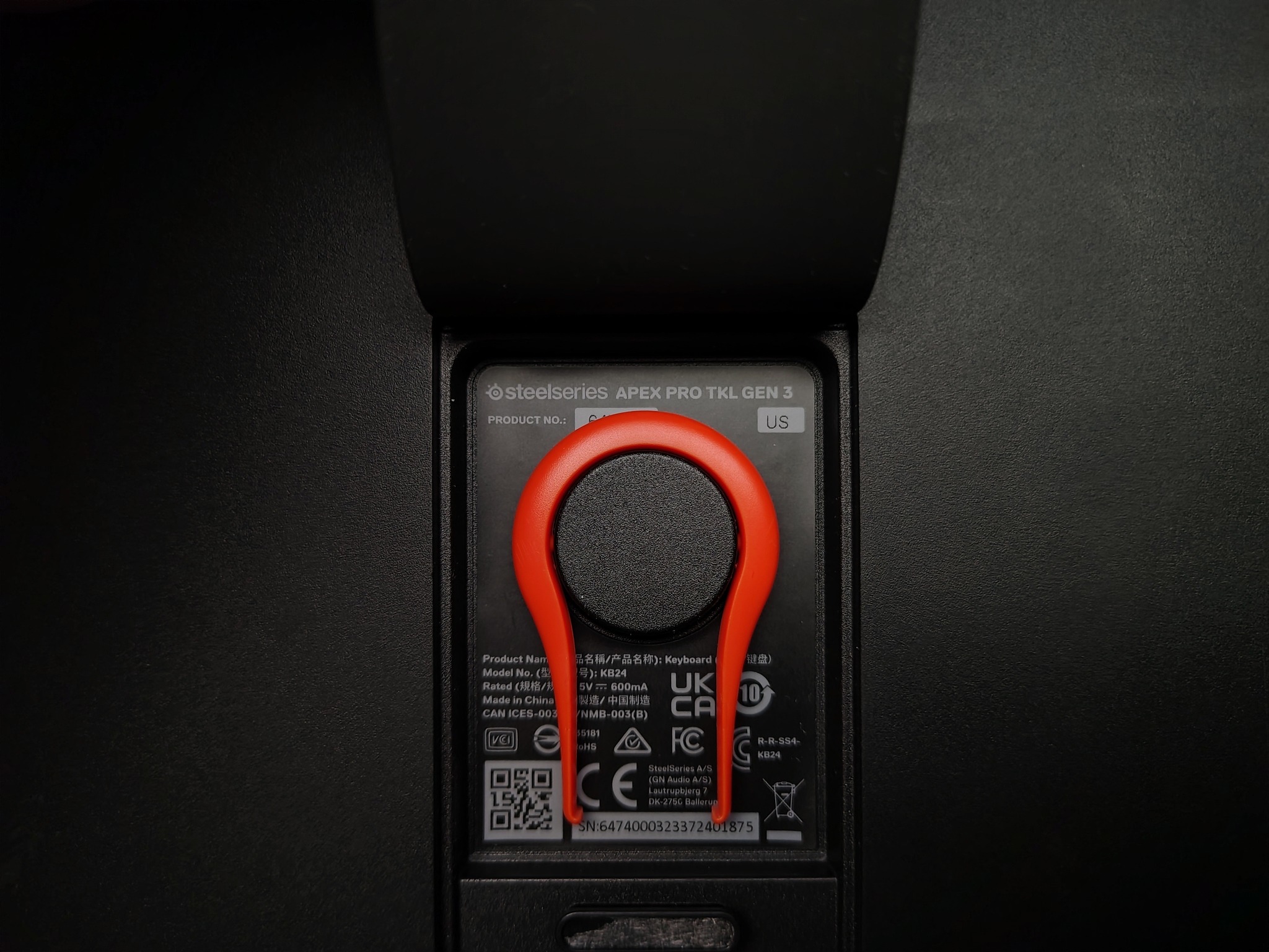 SteelSeries Apex Pro TKL Gen 3 Gaming Keyboard (OmniPoint 3.0 HyperMagnetic Switches) - Image 8