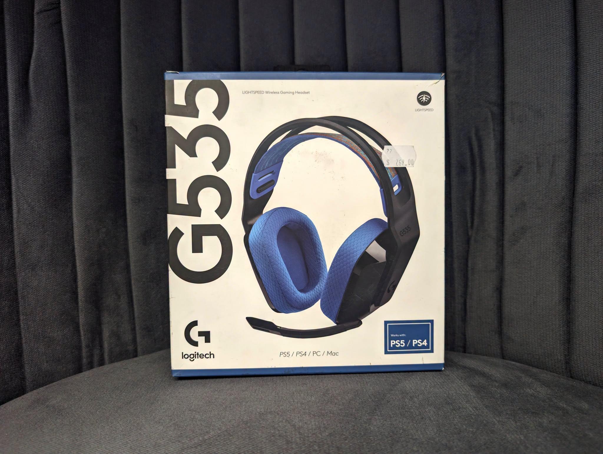 Logitech G535 Lightspeed Wireless Gaming Headset (PC/PS5/PS4/Mac)