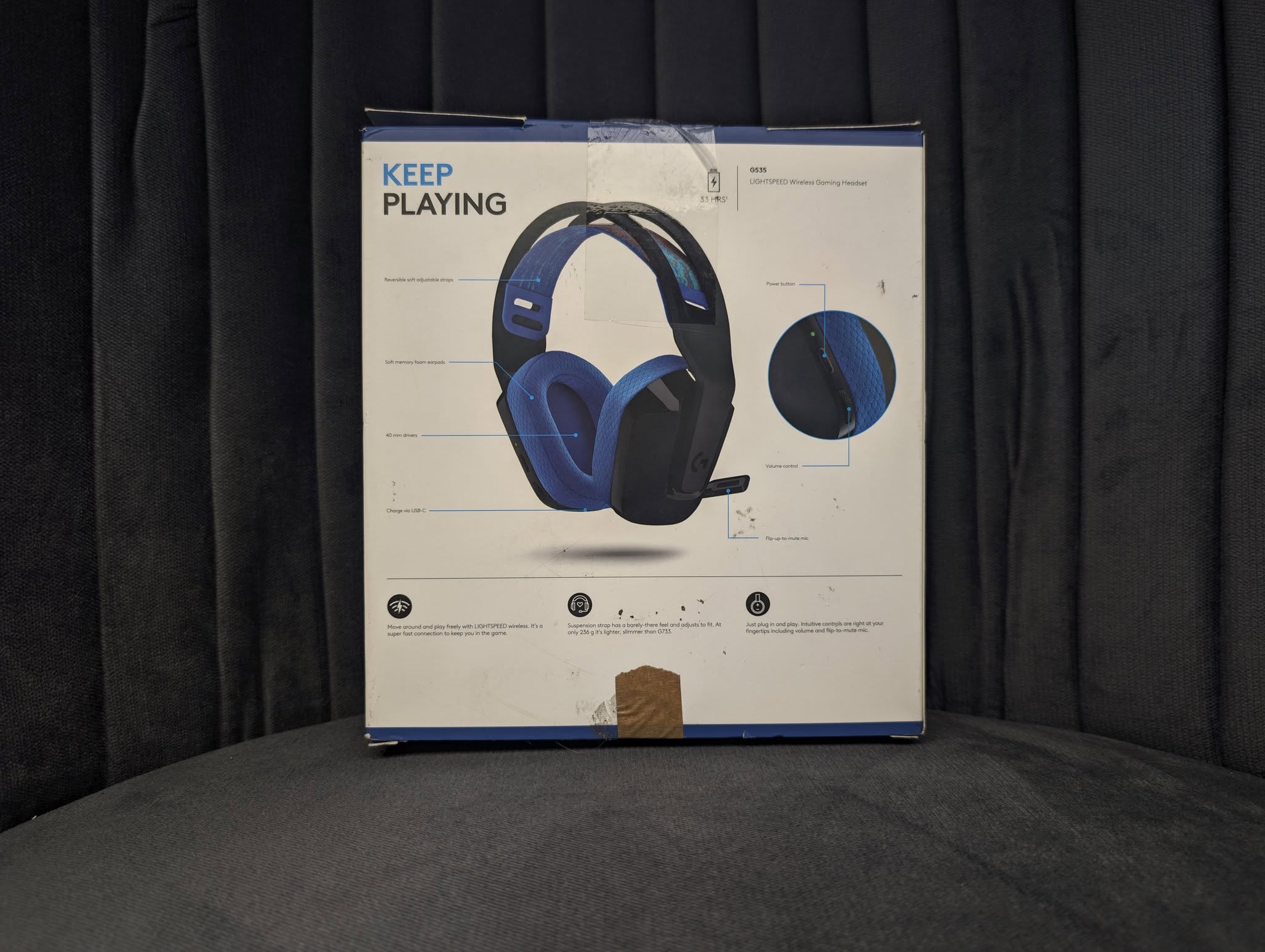 Logitech G535 Lightspeed Wireless Gaming Headset (PC/PS5/PS4/Mac) - Image 2