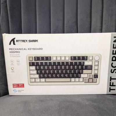 ATTACK SHARK X85 Pro 75% Triple-Mode Mechanical Gaming Keyboard