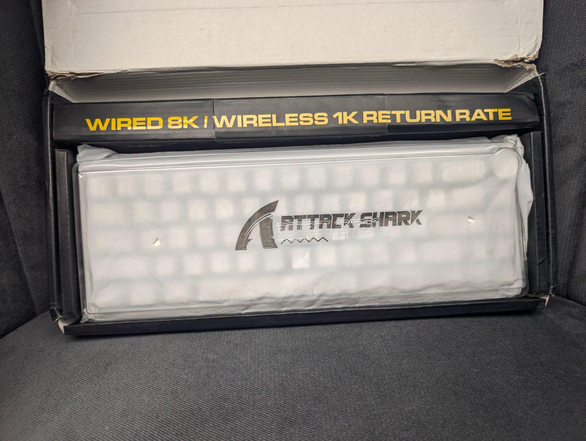ATTACK SHARK X65 PRO HE Wireless Rapid Trigger Magnetic Switches Gaming Keyboard - Image 2