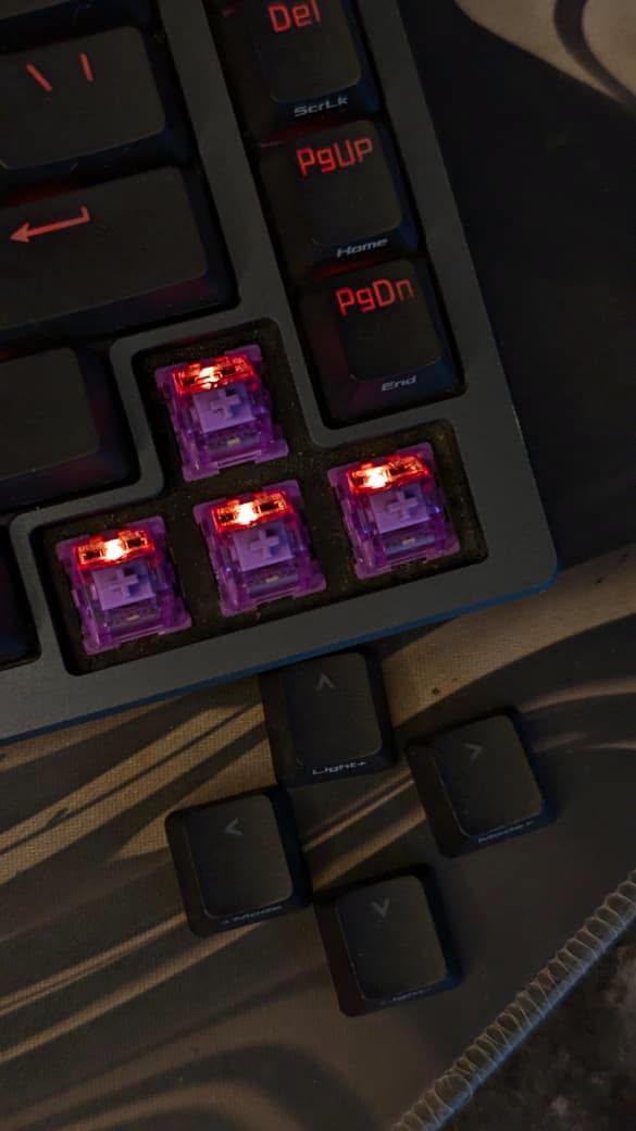 ASUS ROG Azoth 75% Wireless TKL Mechanical Gaming Keyboard (Black) - Image 7