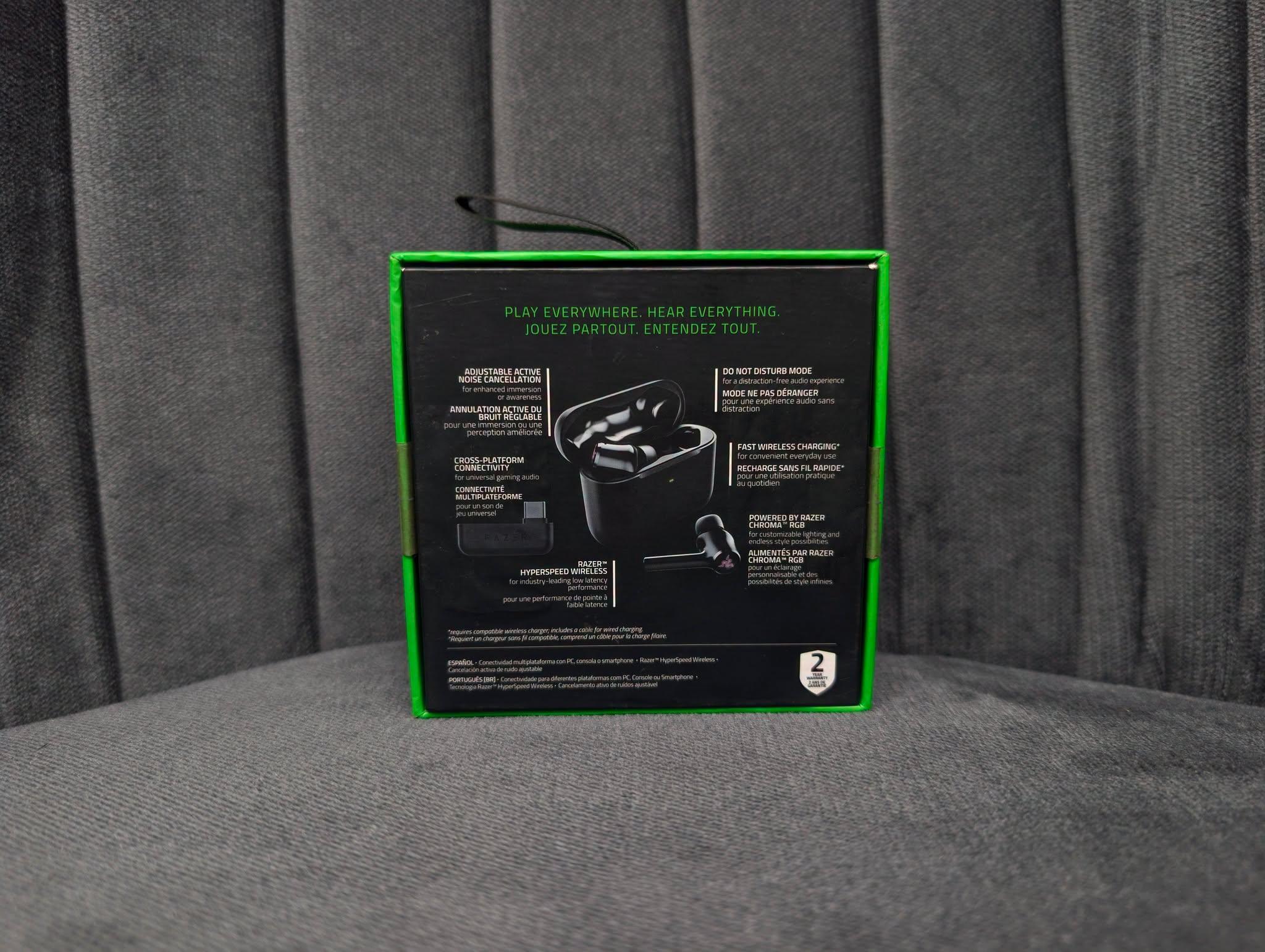 Razer Hammerhead Pro HyperSpeed Wireless Gaming Earbuds - Image 2
