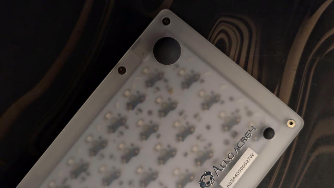 Akko Acrylic64 ACR64 Custon Keyboard (RGB)(Contour Keycaps) - Image 5