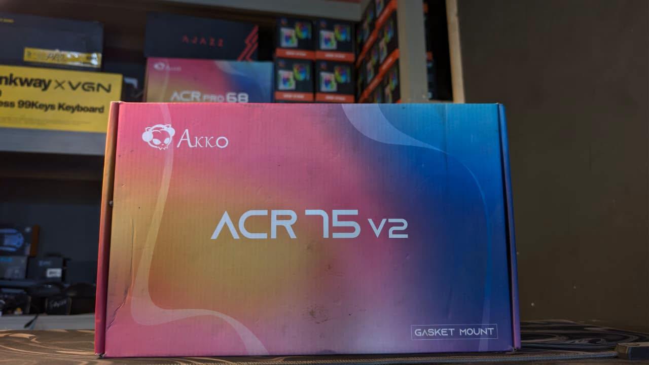 Akko ACR 75 v2 Custon Keyboard (RGB)(Contour Keycaps)