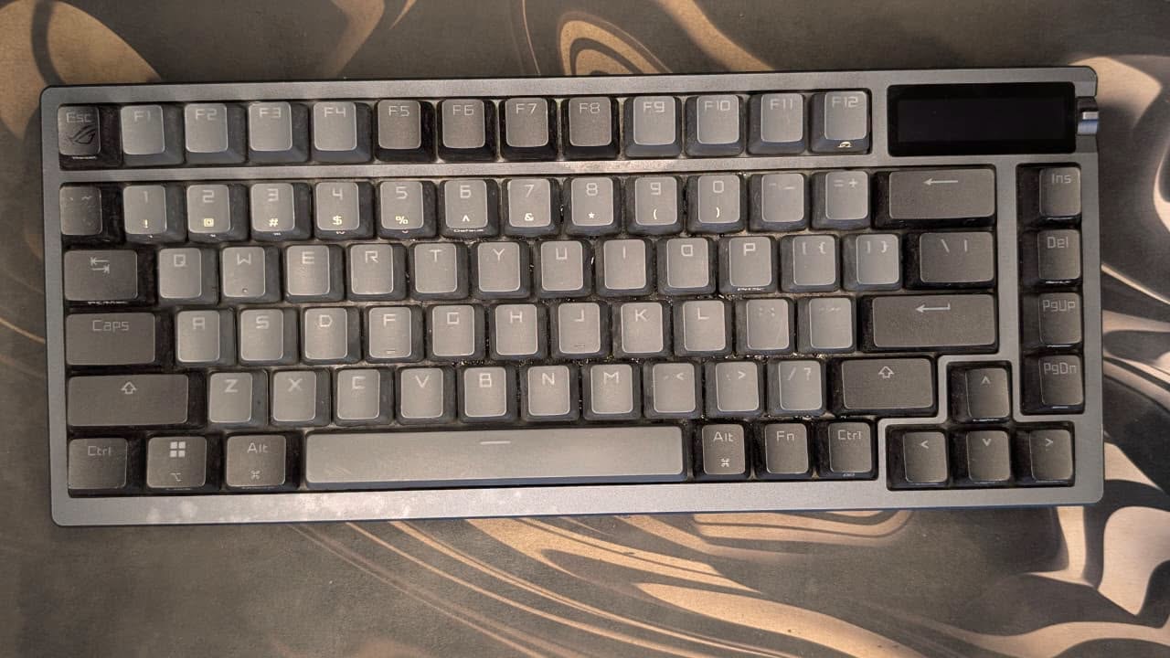 ASUS ROG Azoth 75% Wireless TKL Mechanical Gaming Keyboard (Black)