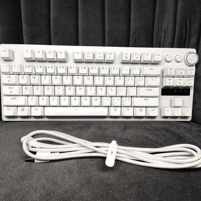 Razer Huntsman V3 Pro 8KHz TKL Esports Gaming Keyboard (White)