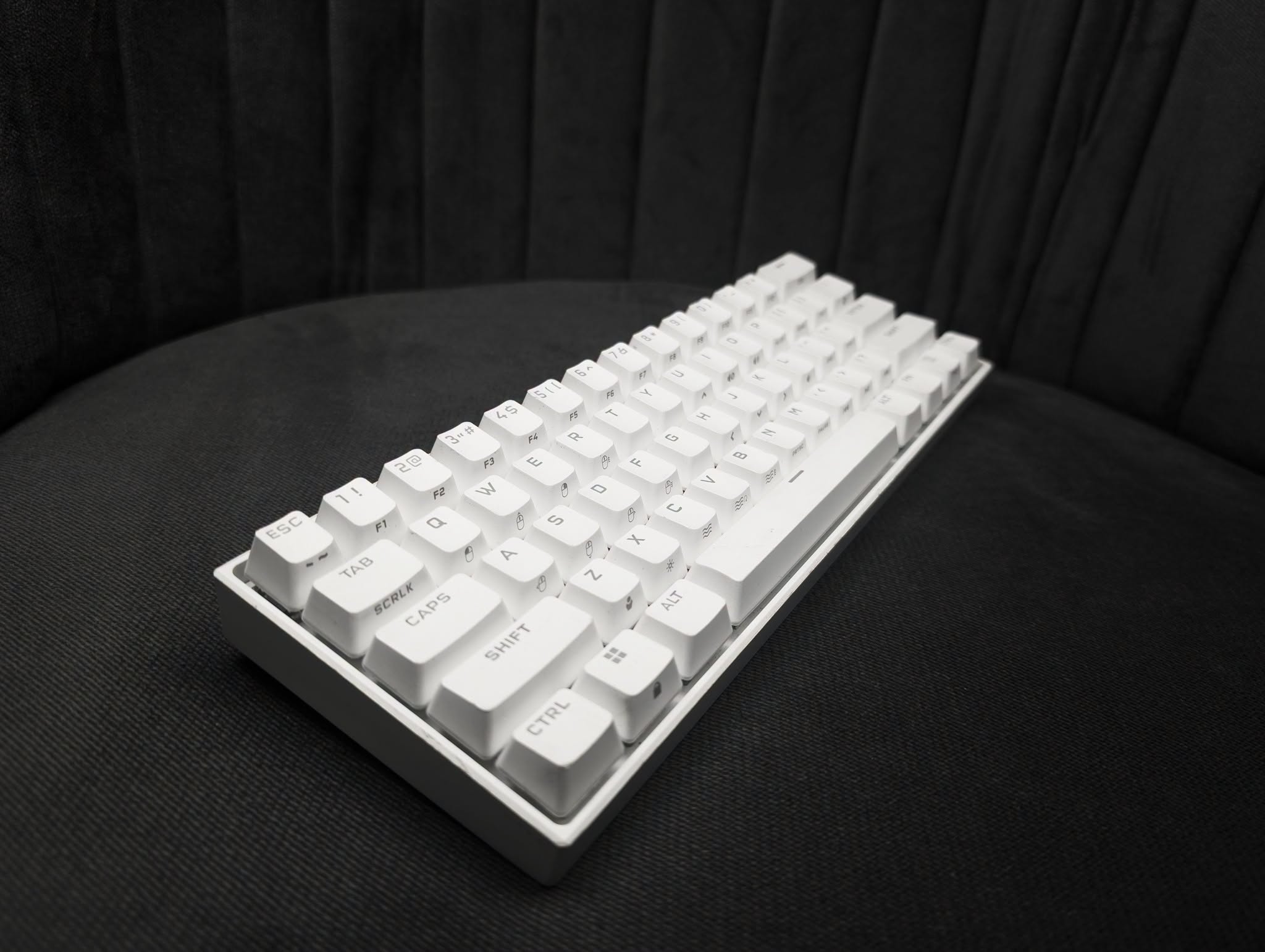 Corsair K65 MINI 60% RGB Mechanical Gaming Keyboard (White) - Image 2