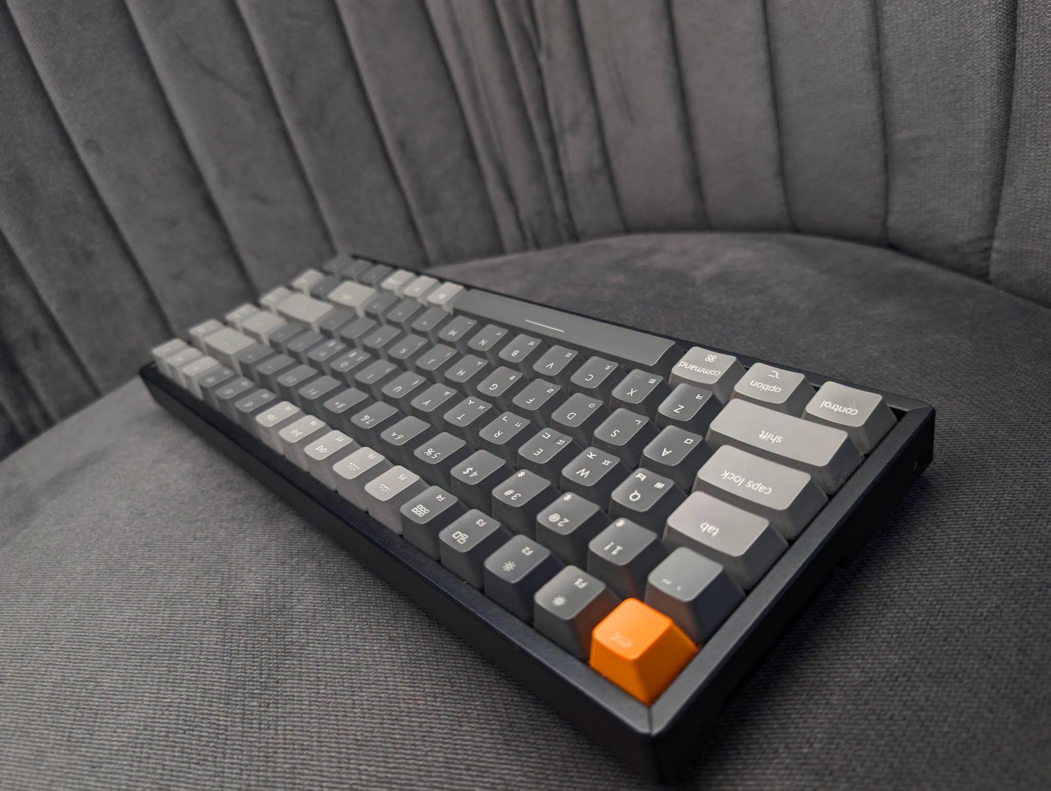 Keychron K2 Aluminum grey RGB Wireless Mechanical Gaming Keyboard - Image 5