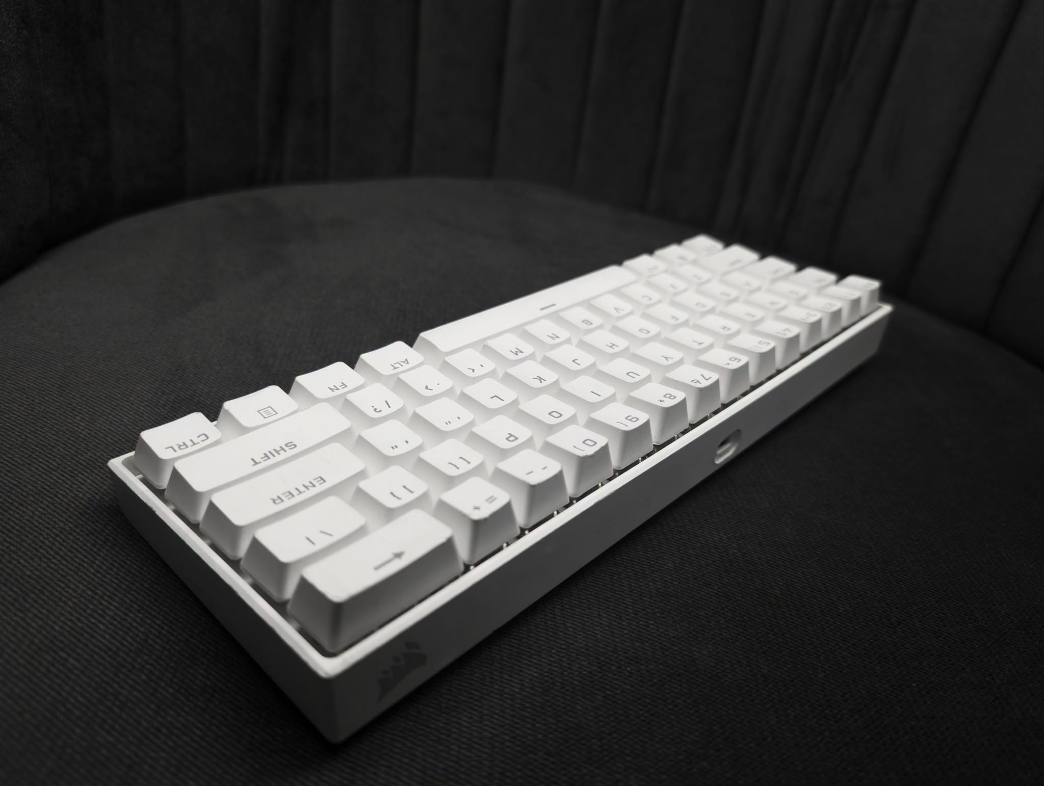 Corsair K65 MINI 60% RGB Mechanical Gaming Keyboard (White) - Image 4