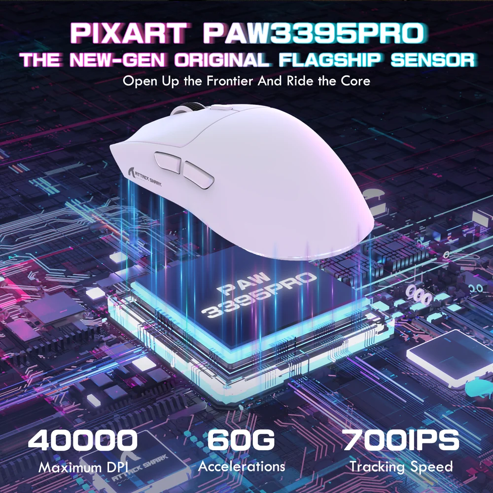 Attack Shark X1 Wireless Gaming Mouse - Image 4