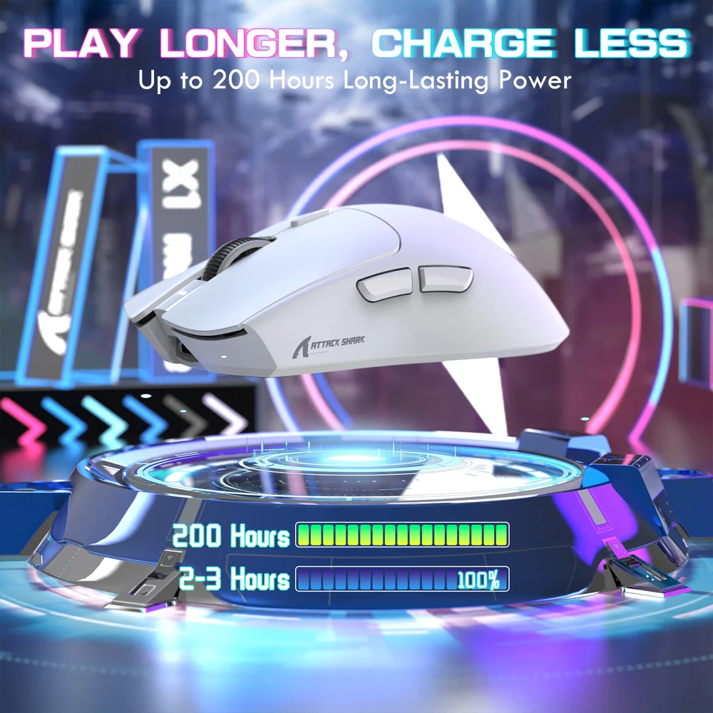 Attack Shark X1 Wireless Gaming Mouse - Image 7